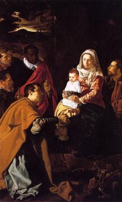 The Adoration of the Magi – Uma Obra-Prima Barroca em Tons Dourados e Encanto Celestial!